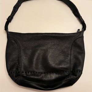 The Sak Black Leather Hobo Bag